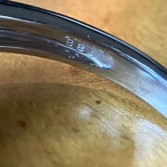 Glacier Sky Blue Topaz Sterling Silver Ring Size 8.75 - Picture 7 of 10